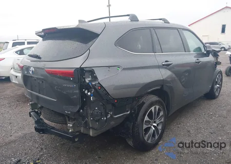 2023 Toyota Highlander Hybrid Xle from USA, damaged, VIN 5TDKBRCH6PS564803